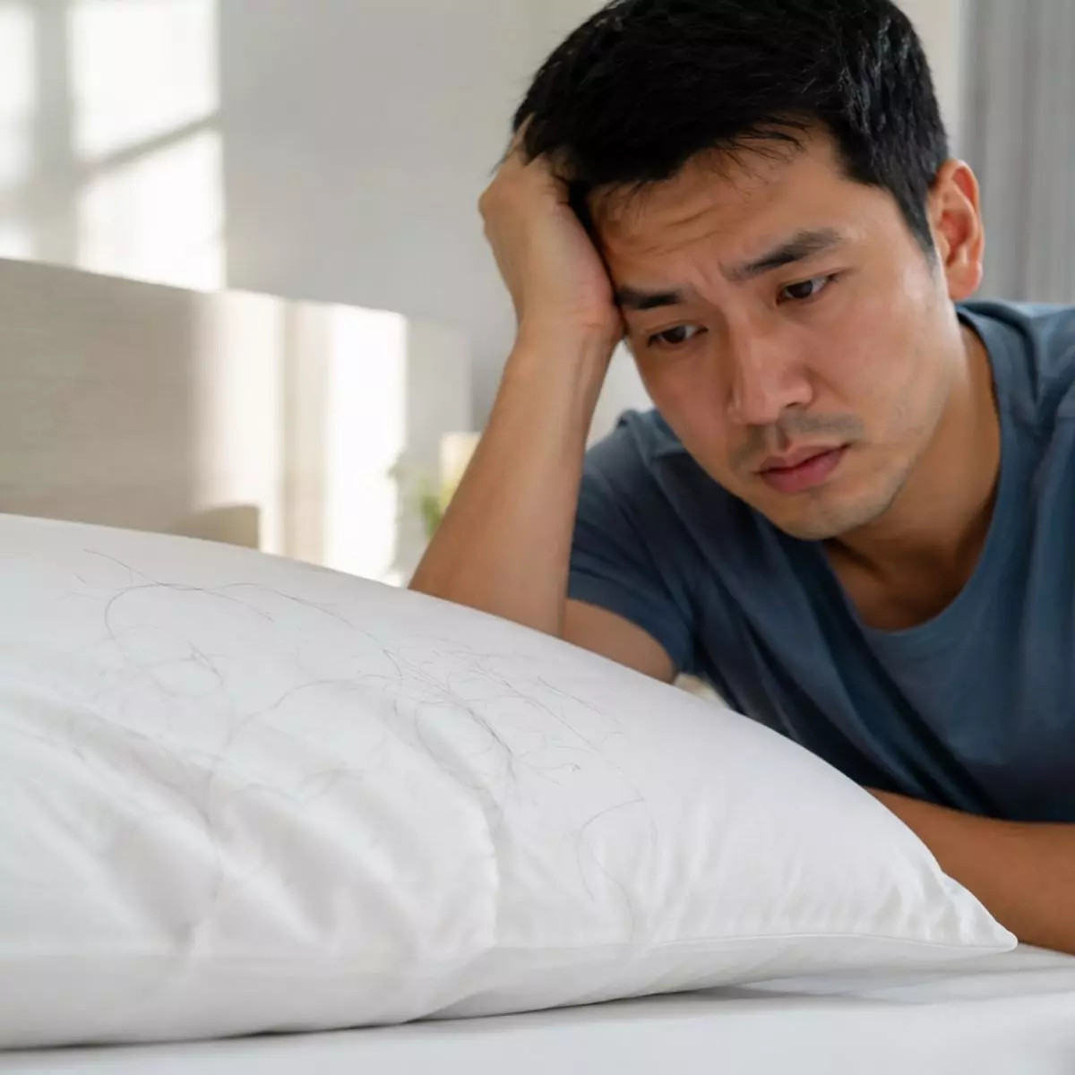Ciri Rambut Rontok Akibat Kurang Tidur